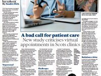 Image of the Herald Scotland article